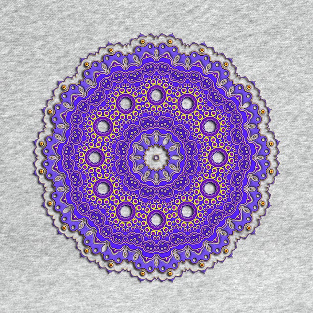 Mandala Geometry Fractal Sacred Yoga Art Mantra Good Vibe by twizzler3b